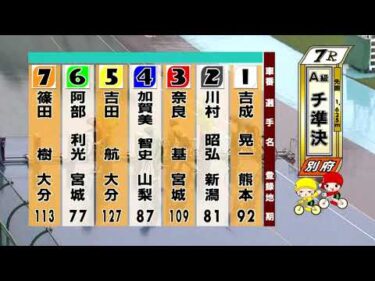 別府競輪　2025/09/10　2日目　7R