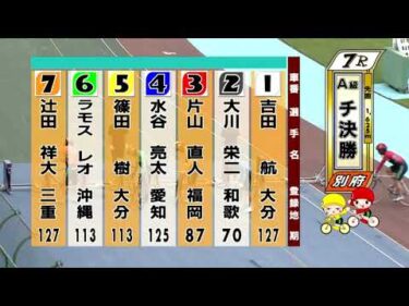 別府競輪　2025/09/11　3日目　7R