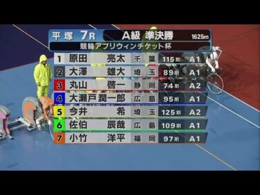2025.10.25 FⅡミッドナイト　競輪アプリウィンチケット杯 【平塚競輪】本場開催 2日目【1R～7R】