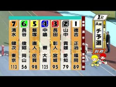 別府競輪　2025/10/26　1日目　1R