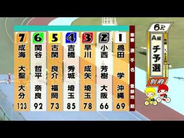 別府競輪　2025/10/26　1日目　6R