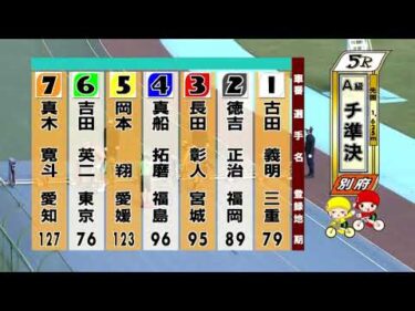 別府競輪　2025/10/27　2日目　5R