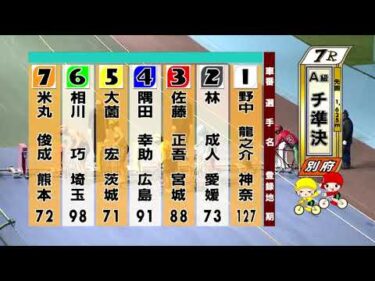 別府競輪　2025/10/01　2日目　7R