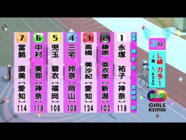 別府競輪　2025/10/16　1日目　3R