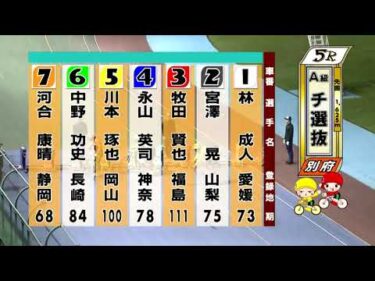 別府競輪　2025/10/02　3日目　5R