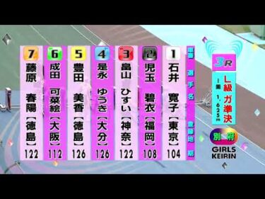 別府競輪　2025/10/18　3日目　3R