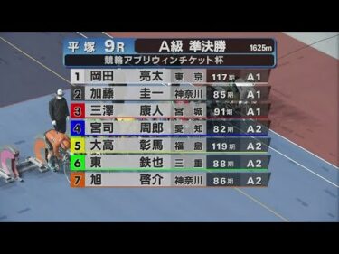 2025.11.22 FⅡミッドナイト　競輪アプリウィンチケット杯 【平塚競輪】本場開催 2日目【1R～9R】