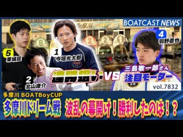 多摩川ドリーム戦 波乱の幕開け！勝利を手にしたのは誰だ？│BOATCAST NEWS 2025年11月29日│