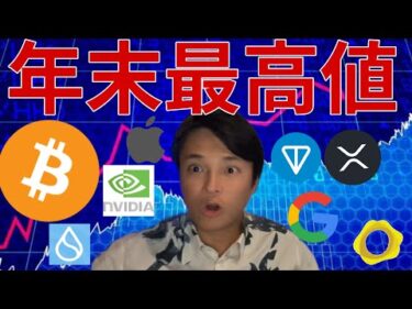 年末までに最高値へ！ 仮想通貨 米国株 ゴールド