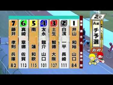 別府競輪　2025/11/07　1日目　2R