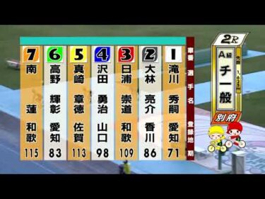 別府競輪　2025/11/09　3日目　2R