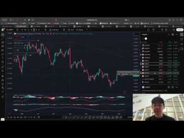 仮想通貨は正念場。今の水準を破れると危ない！