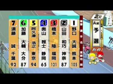 別府競輪　2025/12/22　1日目　2R