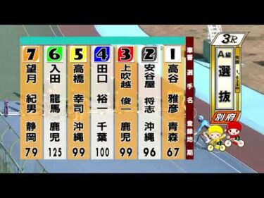 別府競輪　2025/12/23　2日目　3R