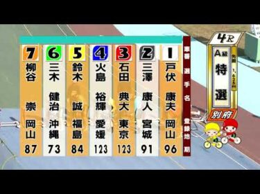 別府競輪　2025/12/01　3日目　4R