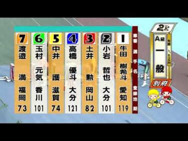 別府競輪　2025/12/31　2日目　2R