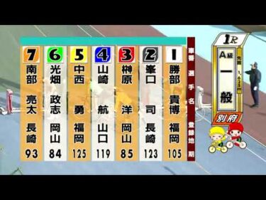 別府競輪　2025/12/31　2日目　1R
