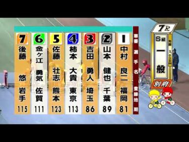 別府競輪　2025/12/16　2日目　7R