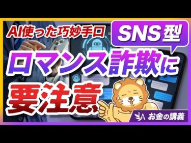 【被害急増中】「SNS投資型・ロマンス詐欺」に要注意！巧妙な手口と対策を分かりやすく解説【リベ大公式切り抜き】