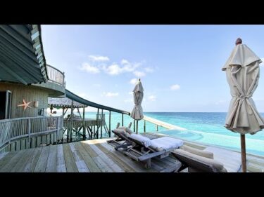 【実写】モルディブの朝から10分配信