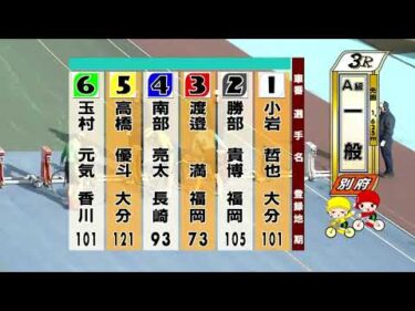 別府競輪　2026/01/01　3日目　3R