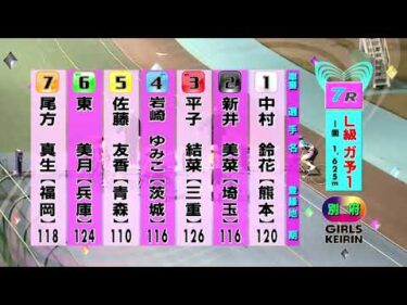 別府競輪　2026/01/30　1日目　7R