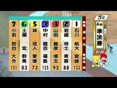 別府競輪　2026/01/31　2日目　5R