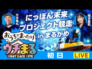 【ウチまる】2026.02.02～初日～にっぽん未来プロジェクト競走inまるがめ～【まるがめボート】