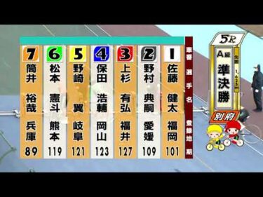 別府競輪　2026/01/05　2日目　5R