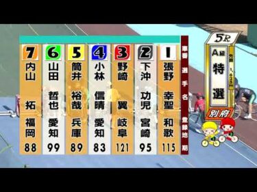 別府競輪　2026/01/06　3日目　5R
