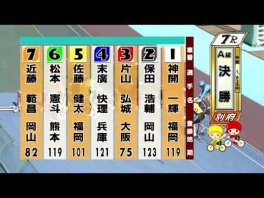 別府競輪　2026/01/06　3日目　7R