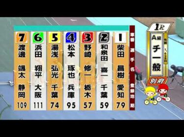 別府競輪　2026/01/10　2日目　1R