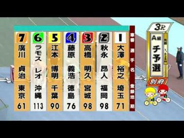 別府競輪　2026/01/15　1日目　3R