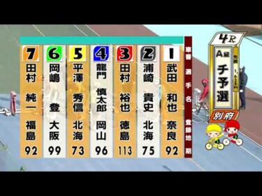 別府競輪　2026/01/15　1日目　4R