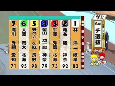 別府競輪　2026/01/16　2日目　4R