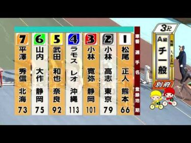 別府競輪　2026/01/17　3日目　3R