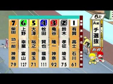 別府競輪　2026/01/17　3日目　6R