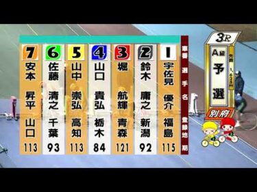 別府競輪　2026/01/20　1日目　3R