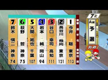 別府競輪　2026/01/20　1日目　7R