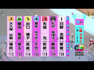 別府競輪　2026/02/25　2日目　6R