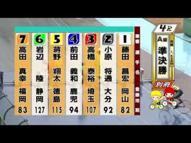 別府競輪　2026/02/25　2日目　4R