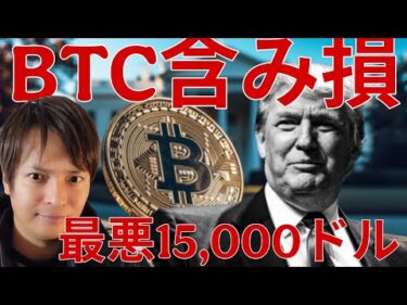 ビットコイン急騰！でも暴落続き、最悪15,000ドル(230万円)？あの人すら含み損。