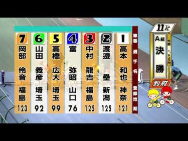 別府競輪　2026/02/01　3日目　11R
