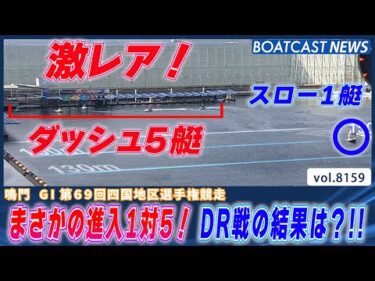 まさかの1対5?! 鳴門2日目ドリーム戦の結果は!?││BOATCAST NEWS 2026年2月1日│