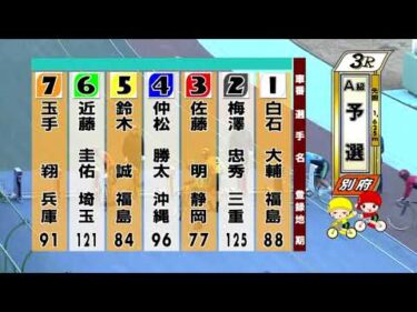 別府競輪　2026/02/12　1日目　3R