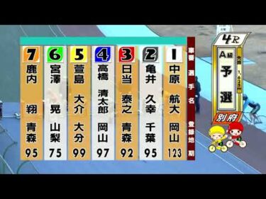 別府競輪　2026/02/12　1日目　4R