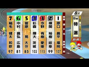 別府競輪　2026/02/14　3日目　8R