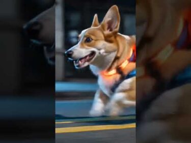 Super Corgi🦸‍♂️ #hero #ai #shorts