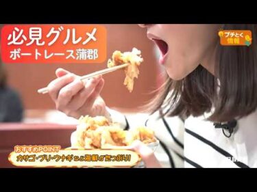 【極厚かき揚げ カサゴ・ブリ・ウナギも？】ボートレース蒲郡「海鮮かきあげ丼」蒲郡漁港食堂