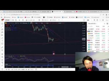 株価、暴落！日本株　米国株　BTC　ゴールド見ながら配信！質問はスパチャで！
